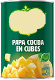 Papa Cocida en cubos 425g.